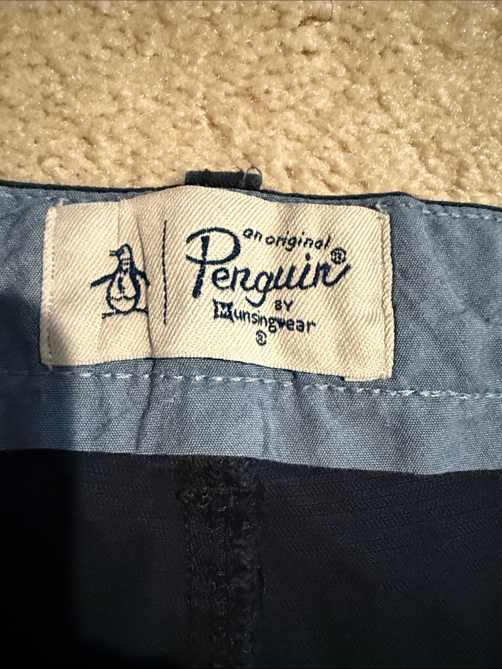 Original Penguin Men's Navy Blue Chinos - Picture 2 of 8